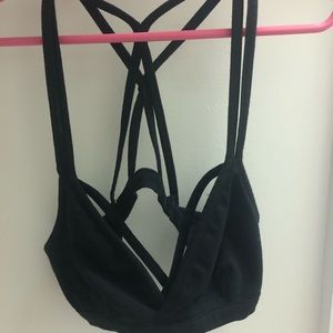 Black Chasor Bralette- never worn size xs